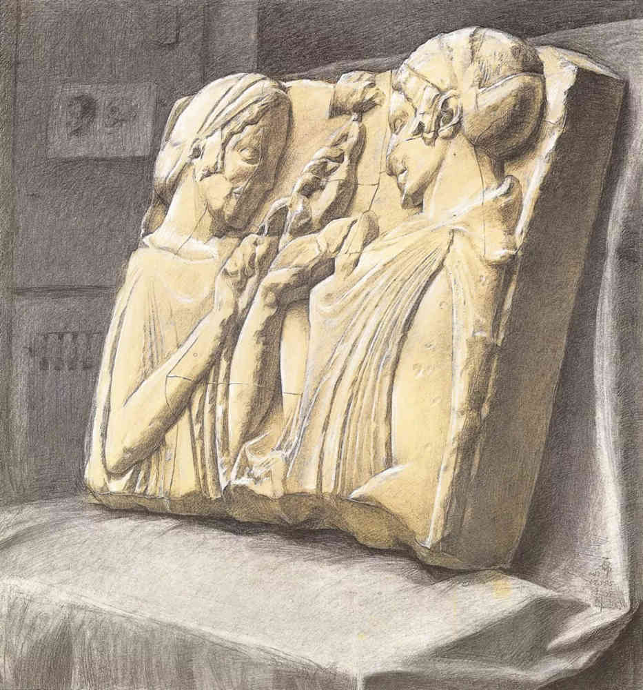 廣州前十畫(huà)室?guī)憧纯茨阊朊览纤孛瑁癸@素描的本質(zhì)?,42