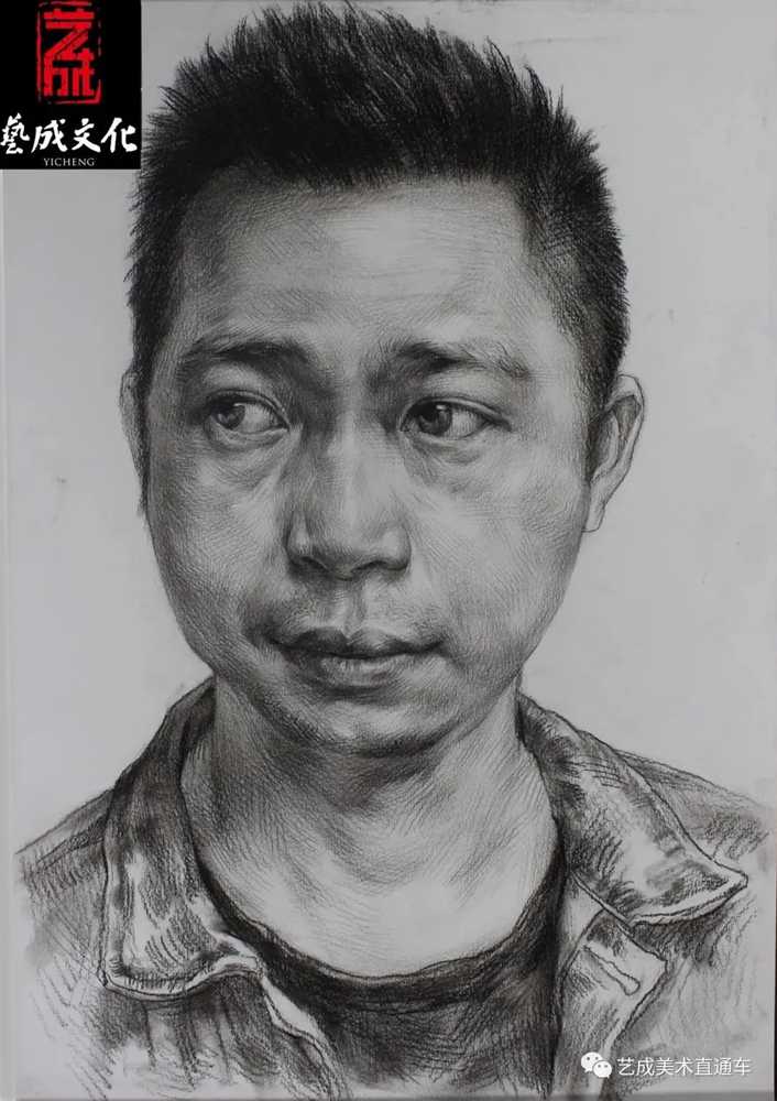 廣州美術(shù)高考班帶大家看看2021屆廣東藝成二模素描高分卷,31