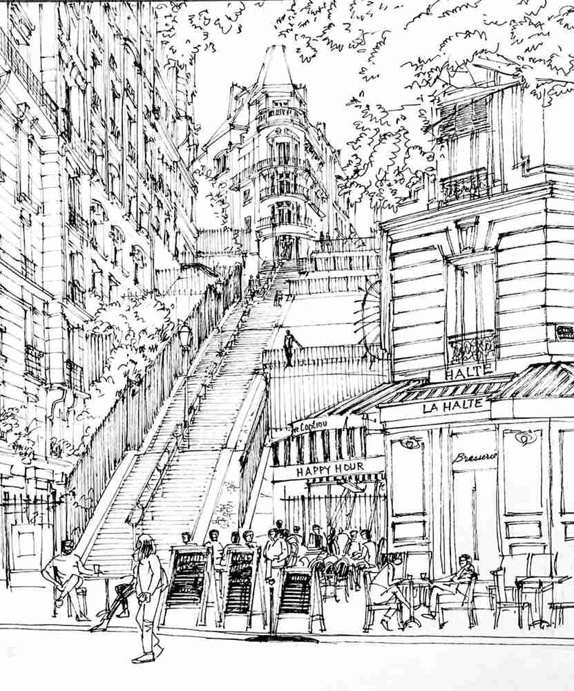 廣州藝考畫室美術知識：透視+細節+線條=完美畫面,03