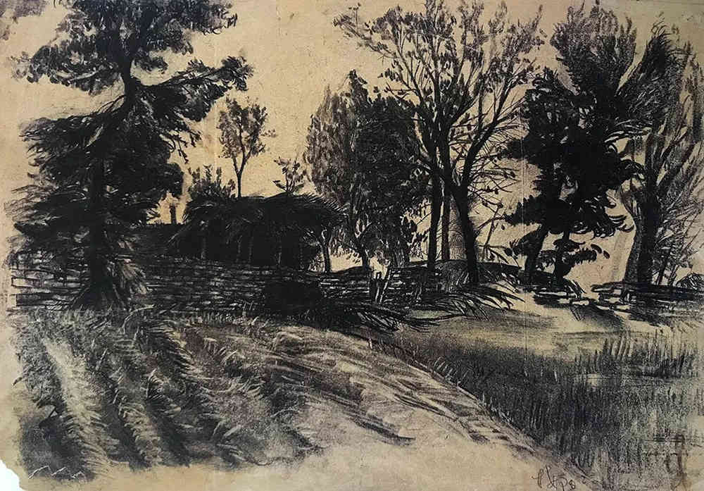 到了廣州前十畫室的寫生季，來看看中央美院附中的生活速寫,23