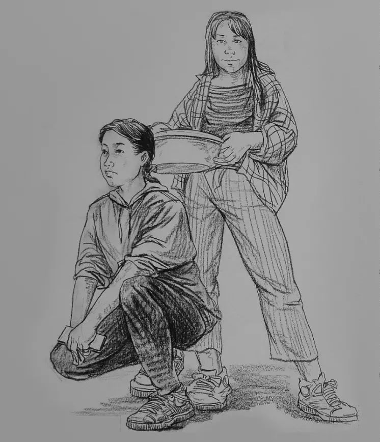 廣州美術(shù)高考班老師看了一下2021屆河南美術(shù)二模高分卷，這太狠了,02