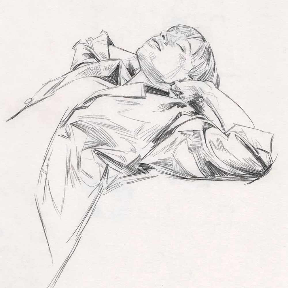 這就是高手畫出來的速寫，廣州美術高考班給你分享,07