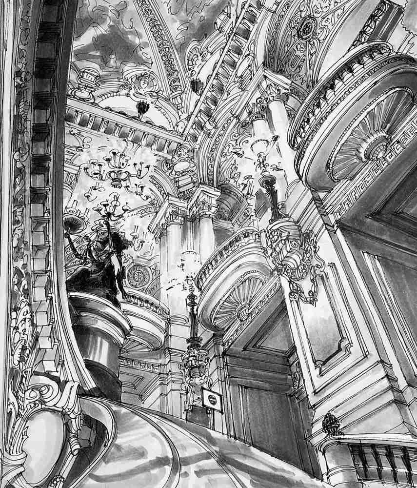 廣州藝考畫室美術知識：透視+細節+線條=完美畫面,26