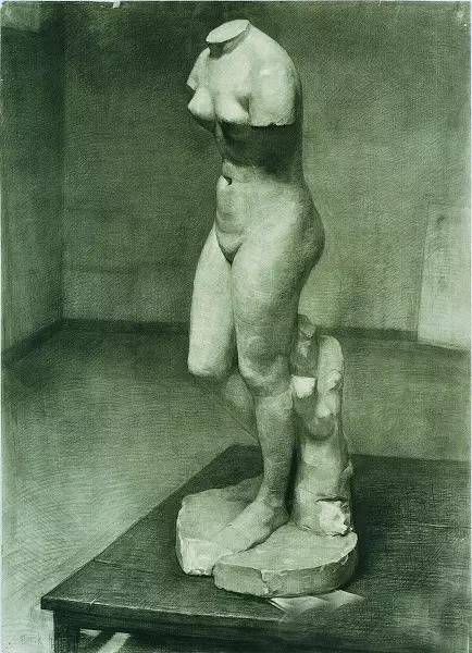 廣州十大畫室素描必分析之一，央美經典素描石膏像,15