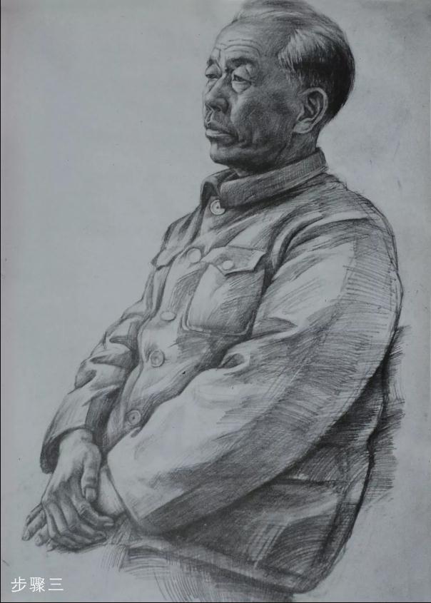 廣州前十畫室給你解密央美附中素描教學—人物半身像,06