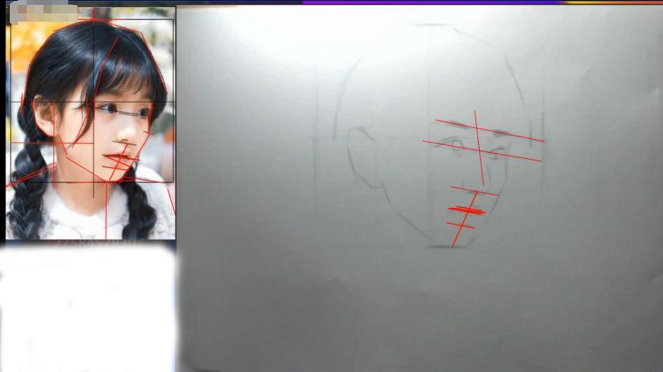 廣州畫室排名前三畫室的素描教程 | 教你畫一幅素描小美女,11