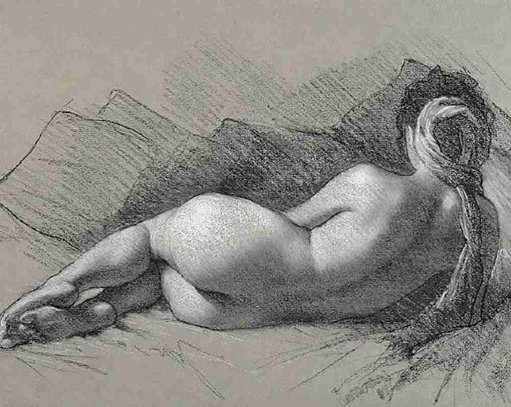 想要表現好素描,廣州十大畫室老師教你巧妙運用節奏韻律,01