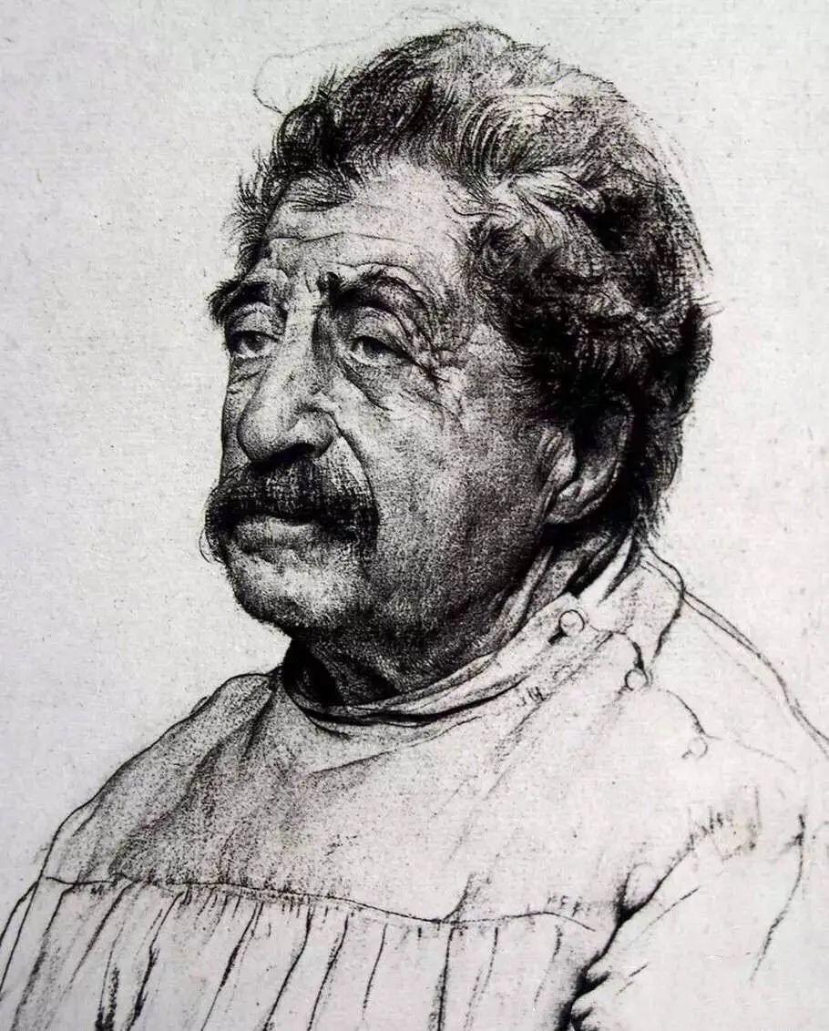 精選100幅中外大師人像作品，廣州圍墻畫室覺得你應該收藏！附圖2