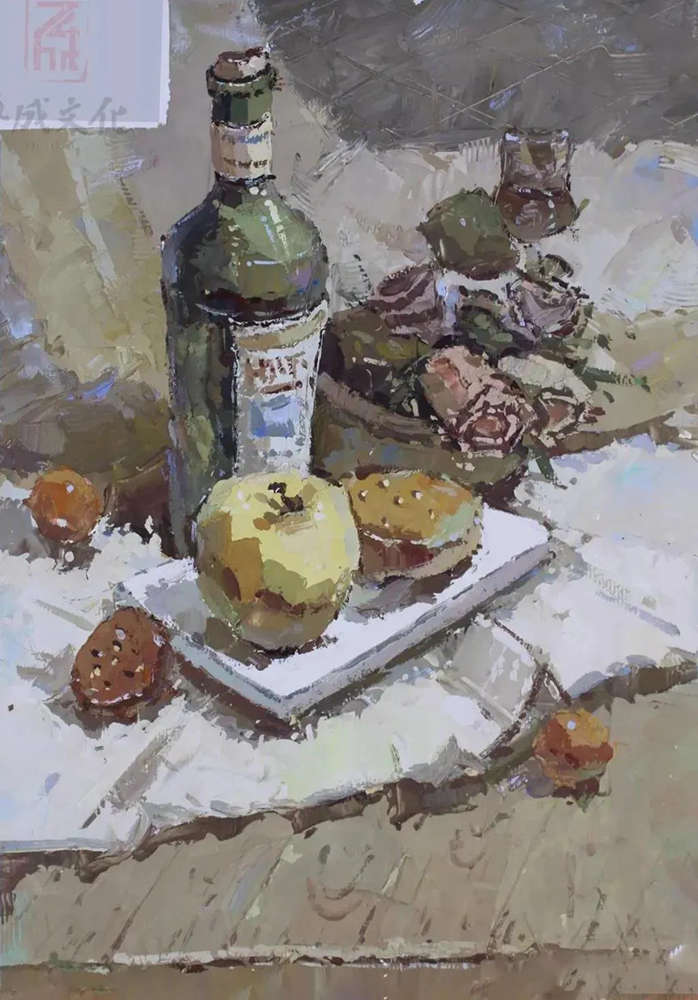 廣東模擬考/2020屆藝成一模高分卷欣賞（速寫、素描、色彩）,56