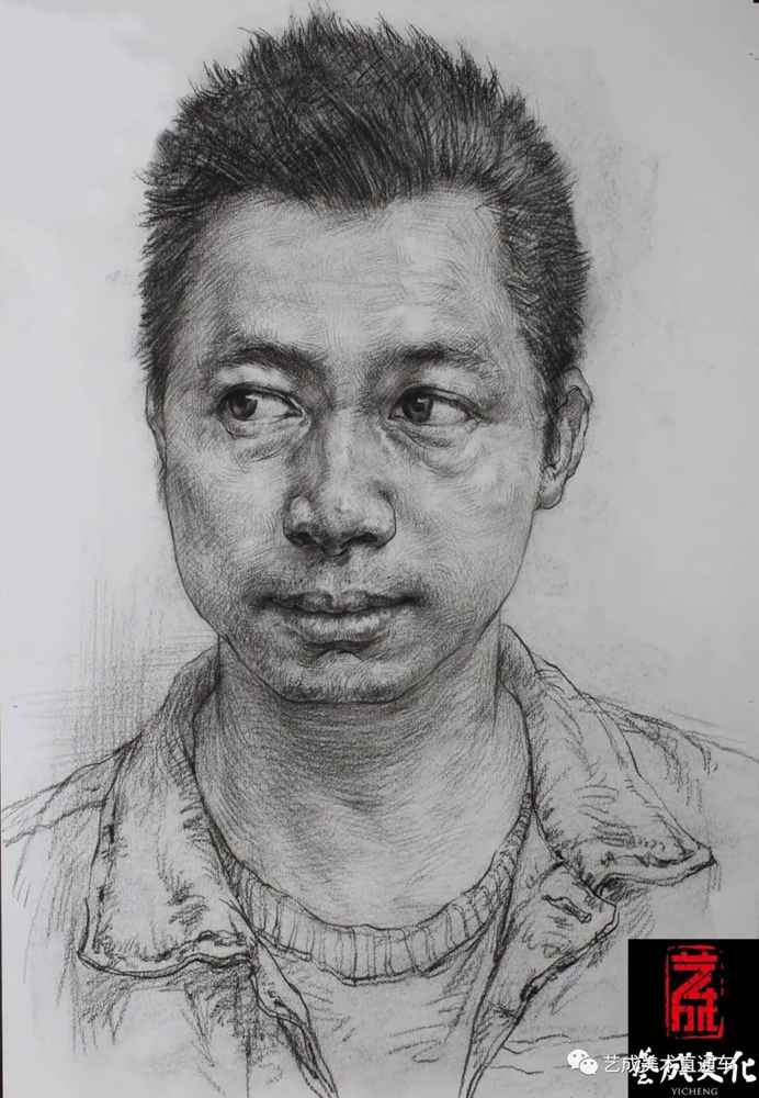 廣州美術(shù)高考班帶大家看看2021屆廣東藝成二模素描高分卷,21