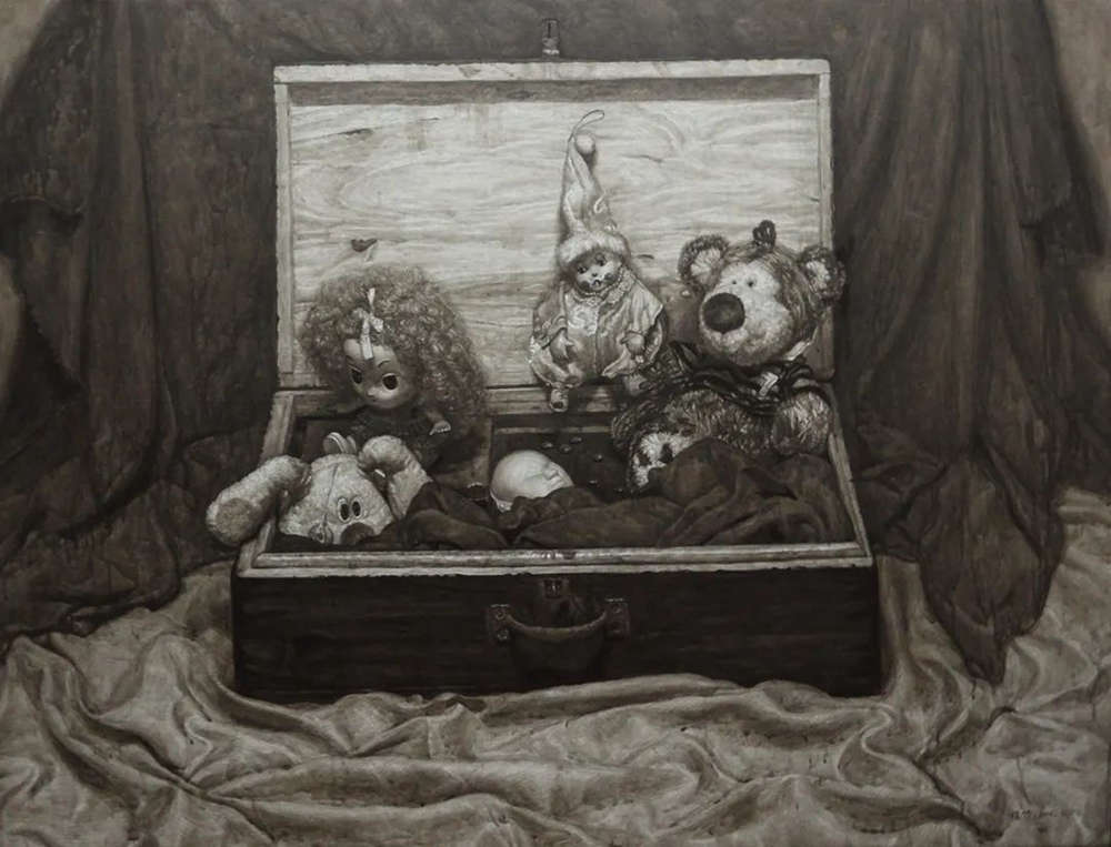 央美長期靜物素描精選！廣州十大畫室老師建議收藏,16