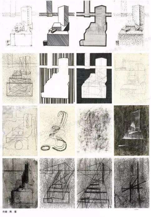 考美院設(shè)計(jì)素描必備：有靈魂的設(shè)計(jì)素描，廣州圍墻畫(huà)室覺(jué)得不拿高分都難！附圖2