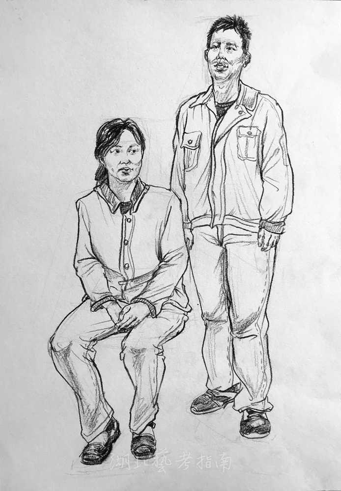 廣州十大畫室老師帶你康康20屆湖北高三美術調考優秀試卷,27