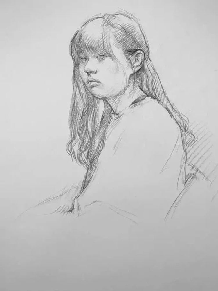 人物素描,廣州藝考畫(huà)室告訴你首先要掌握這些的東西,22