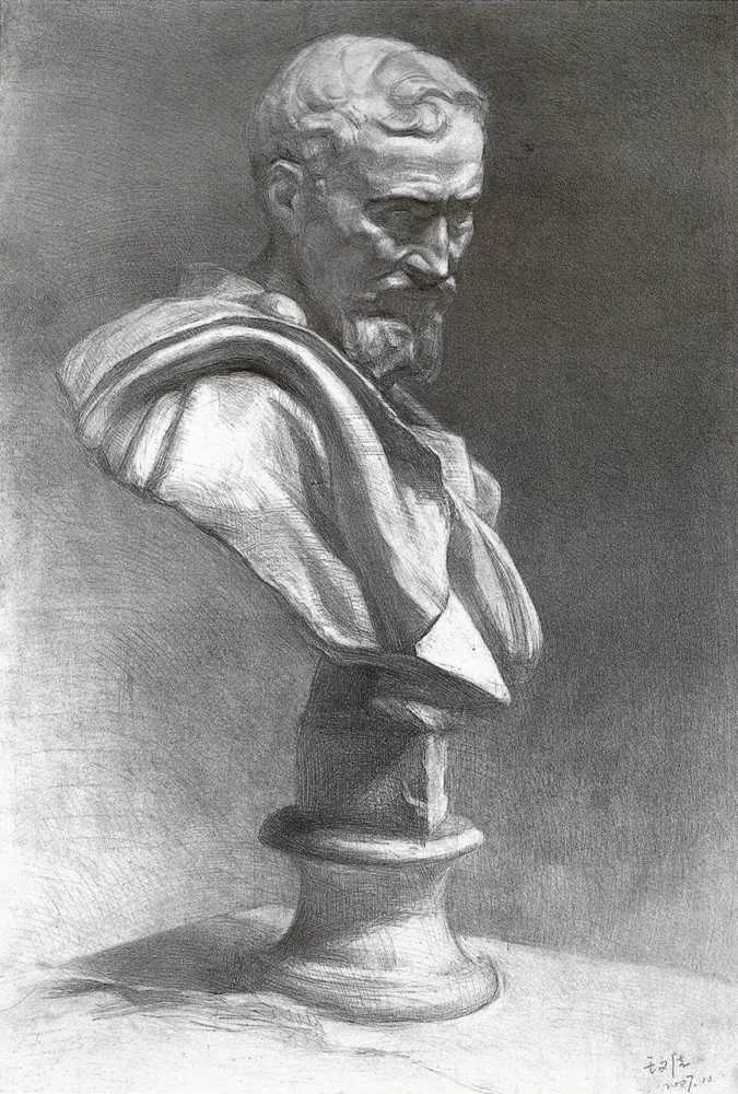 廣州前十畫(huà)室?guī)憧纯茨阊朊览纤孛瑁癸@素描的本質(zhì)?,59