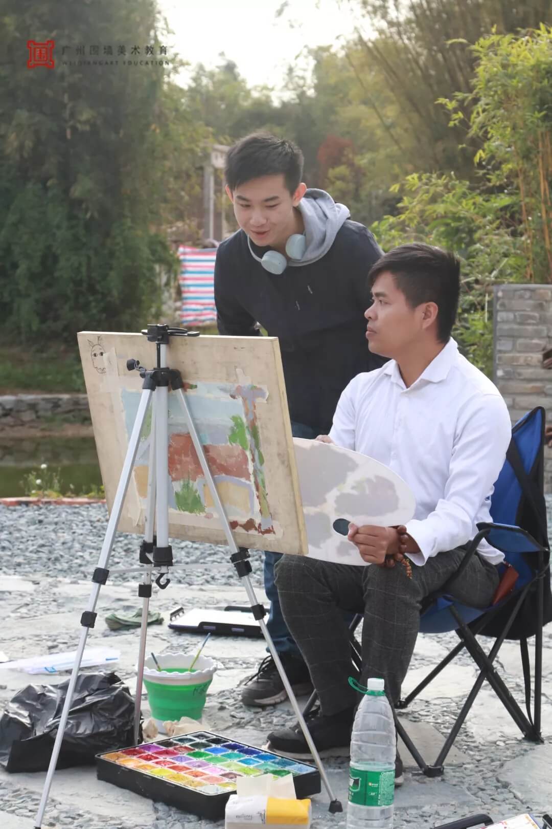 廣州圍墻畫室,圍墻畫室,廣州圍墻美術培訓,10