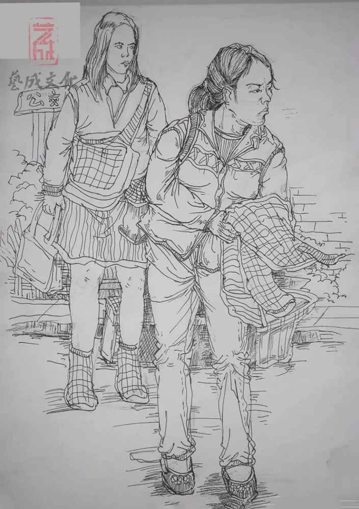 廣東模擬考/2020屆藝成一模高分卷欣賞（速寫、素描、色彩）,18