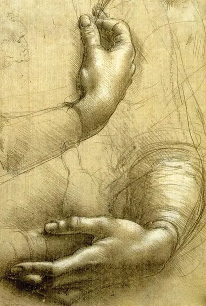 廣州畫室排名前五畫室給你整理了100幅手部刻畫作品拿去臨摹,57