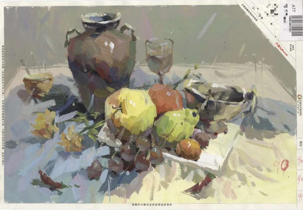 廣州美術高考班將云南一模卷理好了,網友稱:平淡無奇,你怎么看,16