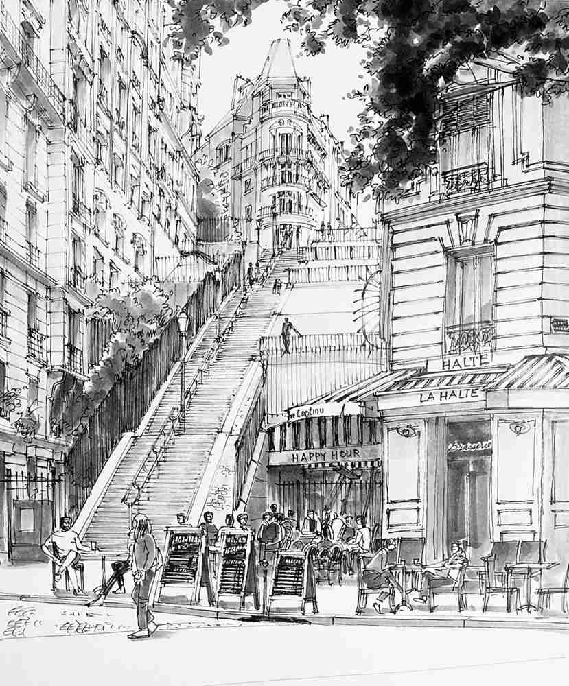 廣州藝考畫室美術知識：透視+細節+線條=完美畫面,09