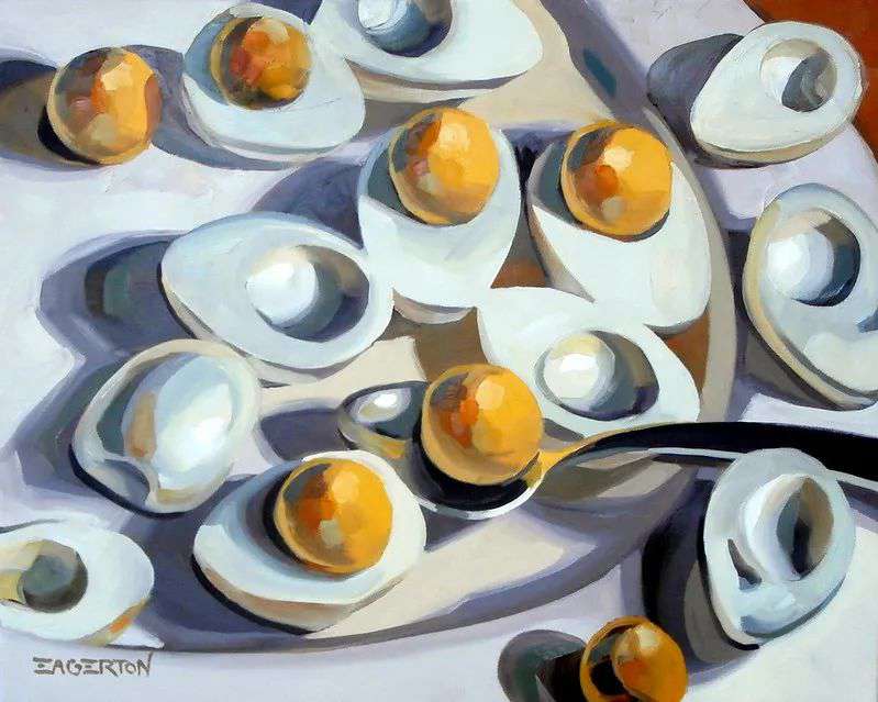 這樣通透的色彩靜物,短期的目標就它了!廣州圍墻畫室靜候佳音!附圖28