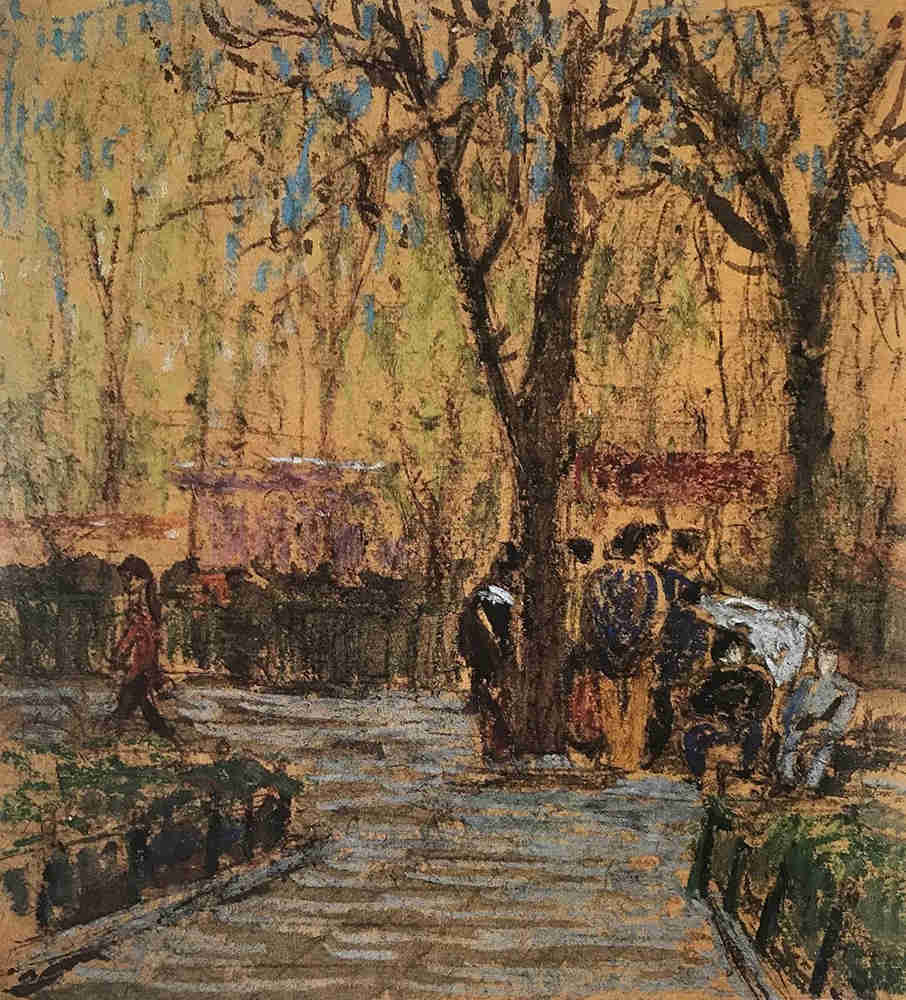 到了廣州前十畫室的寫生季，來看看中央美院附中的生活速寫,15