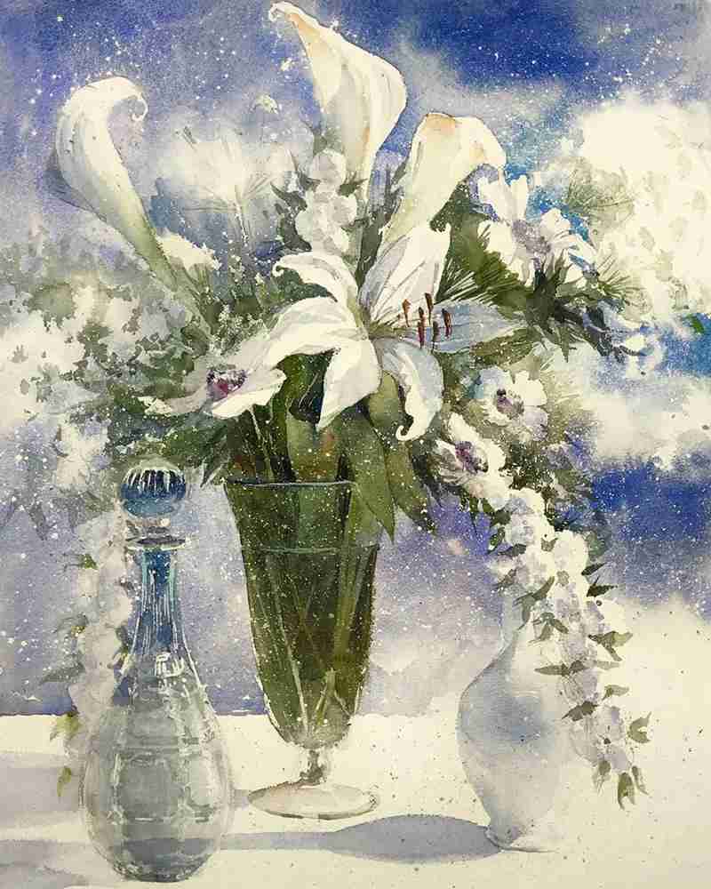 這些水彩作品用色用筆都是實力擔當,廣州十大畫室都在拿來臨摹,28