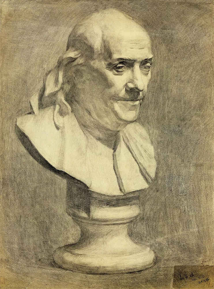 廣州前十畫(huà)室?guī)憧纯茨阊朊览纤孛瑁癸@素描的本質(zhì)?,102