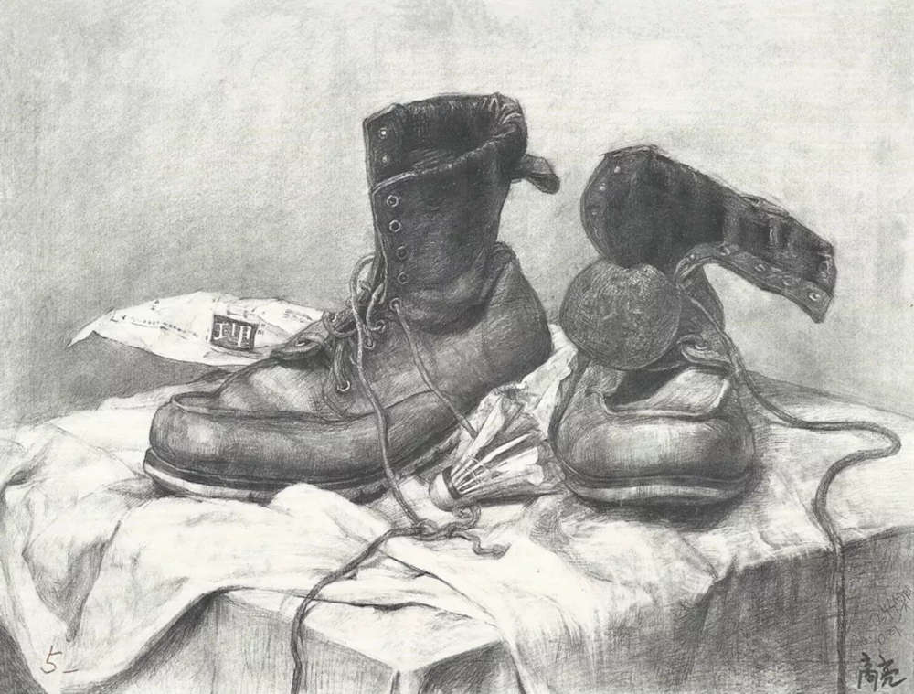 廣州前十畫(huà)室?guī)憧纯茨阊朊览纤孛瑁癸@素描的本質(zhì)?,05