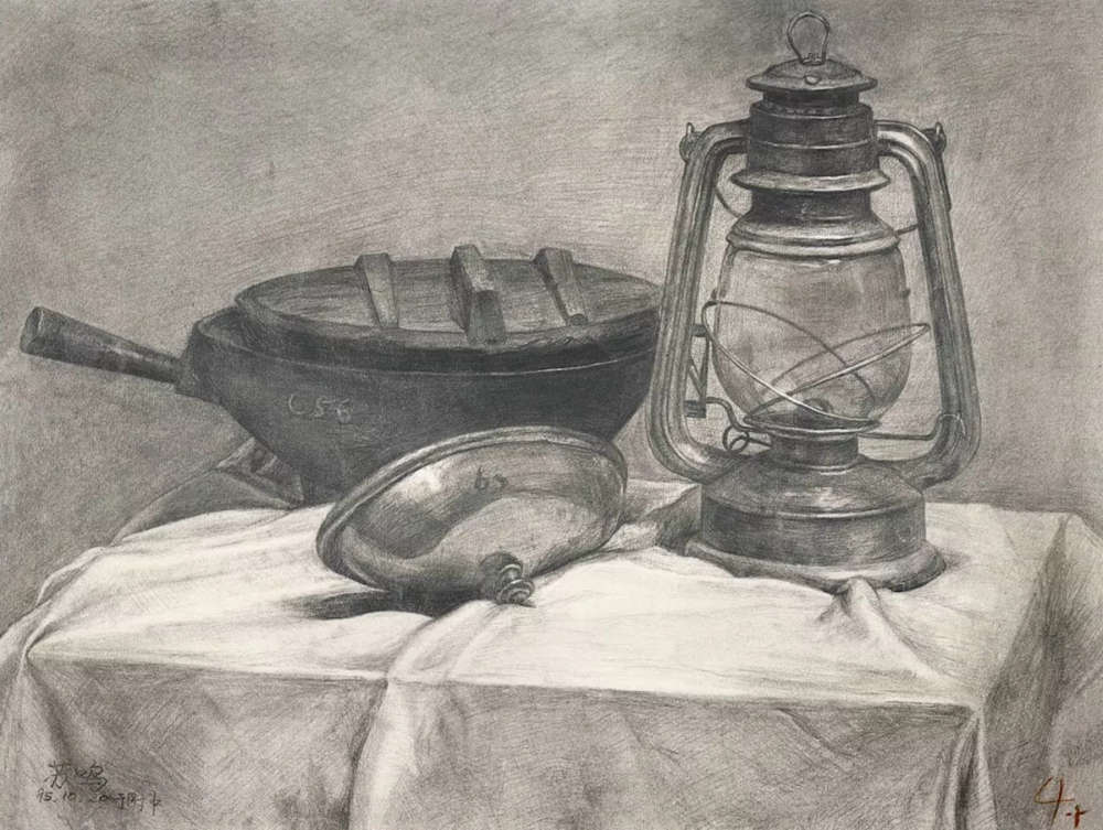 廣州前十畫(huà)室?guī)憧纯茨阊朊览纤孛瑁癸@素描的本質(zhì)?,10