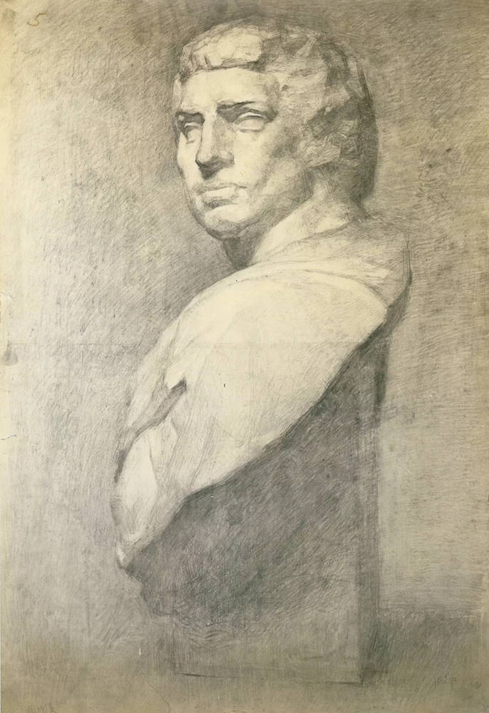 廣州前十畫(huà)室?guī)憧纯茨阊朊览纤孛瑁癸@素描的本質(zhì)?,51