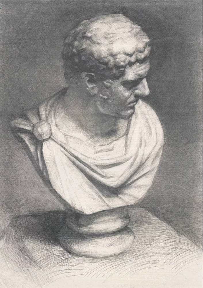 廣州前十畫(huà)室?guī)憧纯茨阊朊览纤孛瑁癸@素描的本質(zhì)?,68