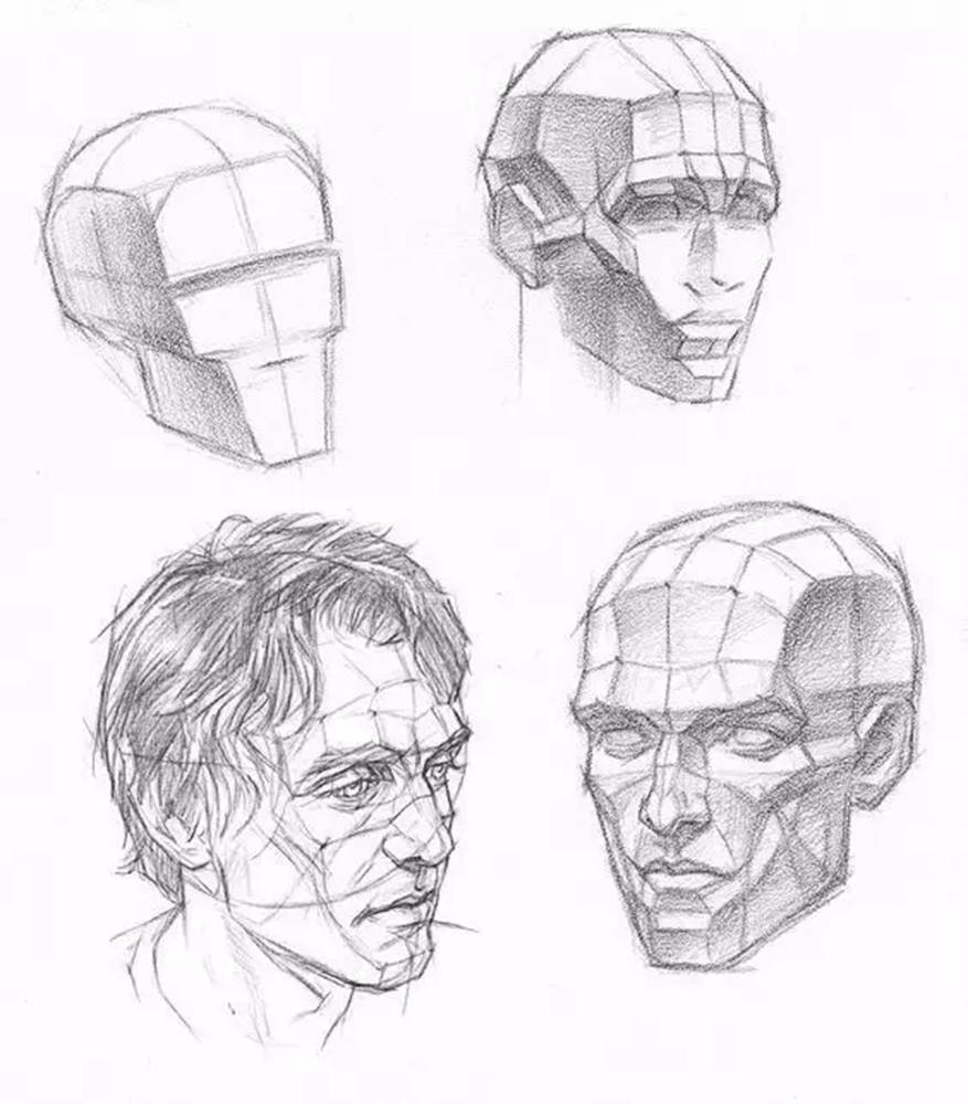 廣州畫室排名前十畫室給你一組適合零基礎臨摹的素描教程,56