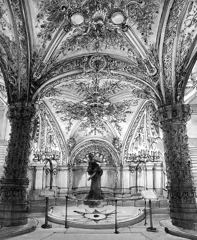 廣州藝考畫室美術知識：透視+細節+線條=完美畫面,22