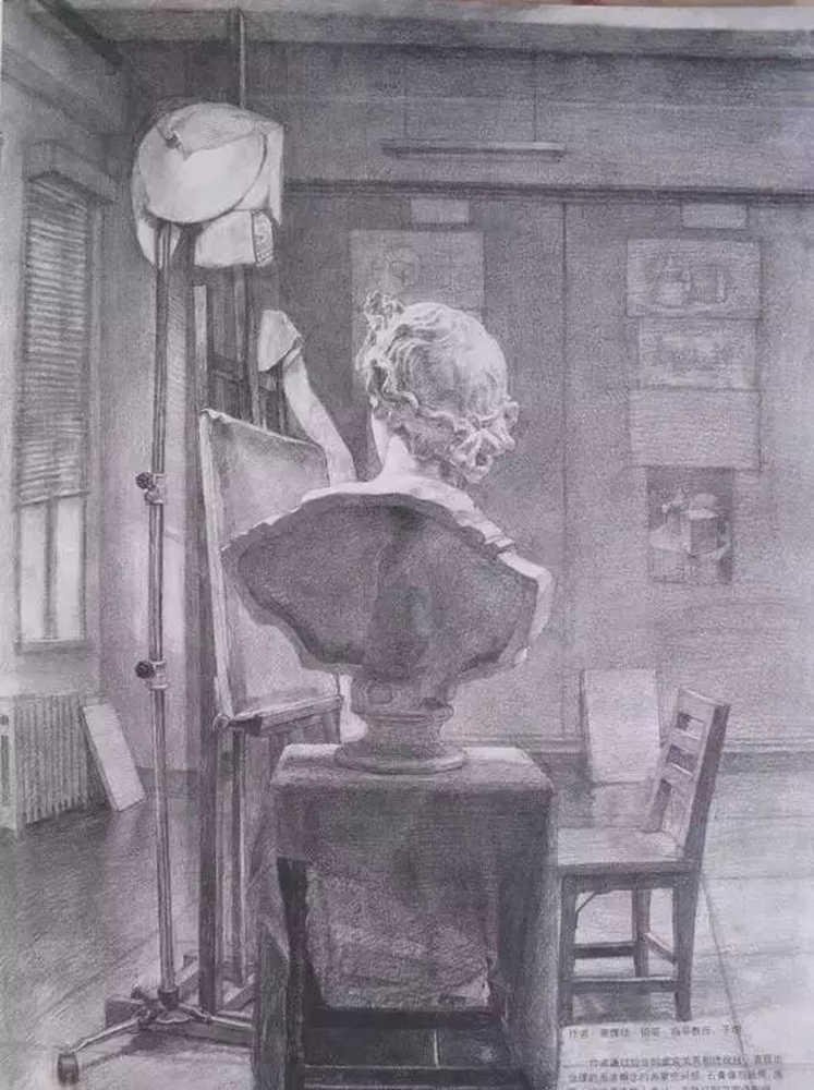 素描作品不會深入？廣州畫室排名前五畫室帶你看央美作品怎么畫,23