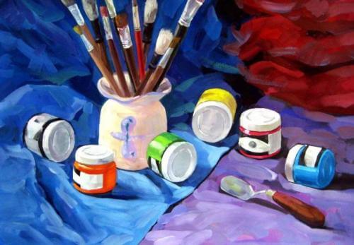 美術高考之色彩靜物如何得高分？水粉的考試技巧你懂了嗎？圖一