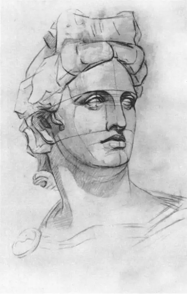 廣州畫室排名前十畫室給你一組適合零基礎臨摹的素描教程,38