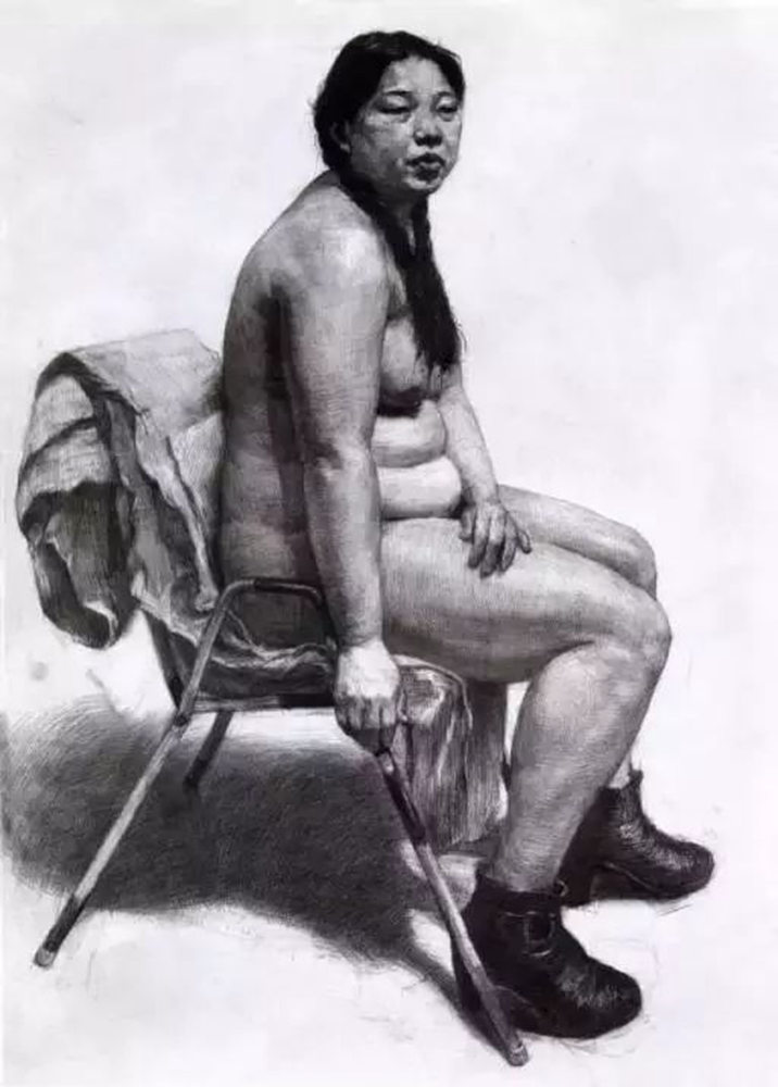 素描作品不會深入？廣州畫室排名前五畫室帶你看央美作品怎么畫,46