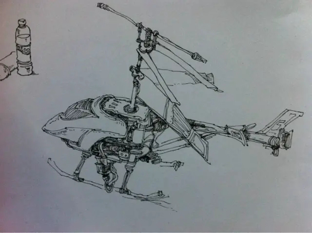 如果你正在學習線描速寫，廣州藝考畫室覺得這52幅作品正合適你,06