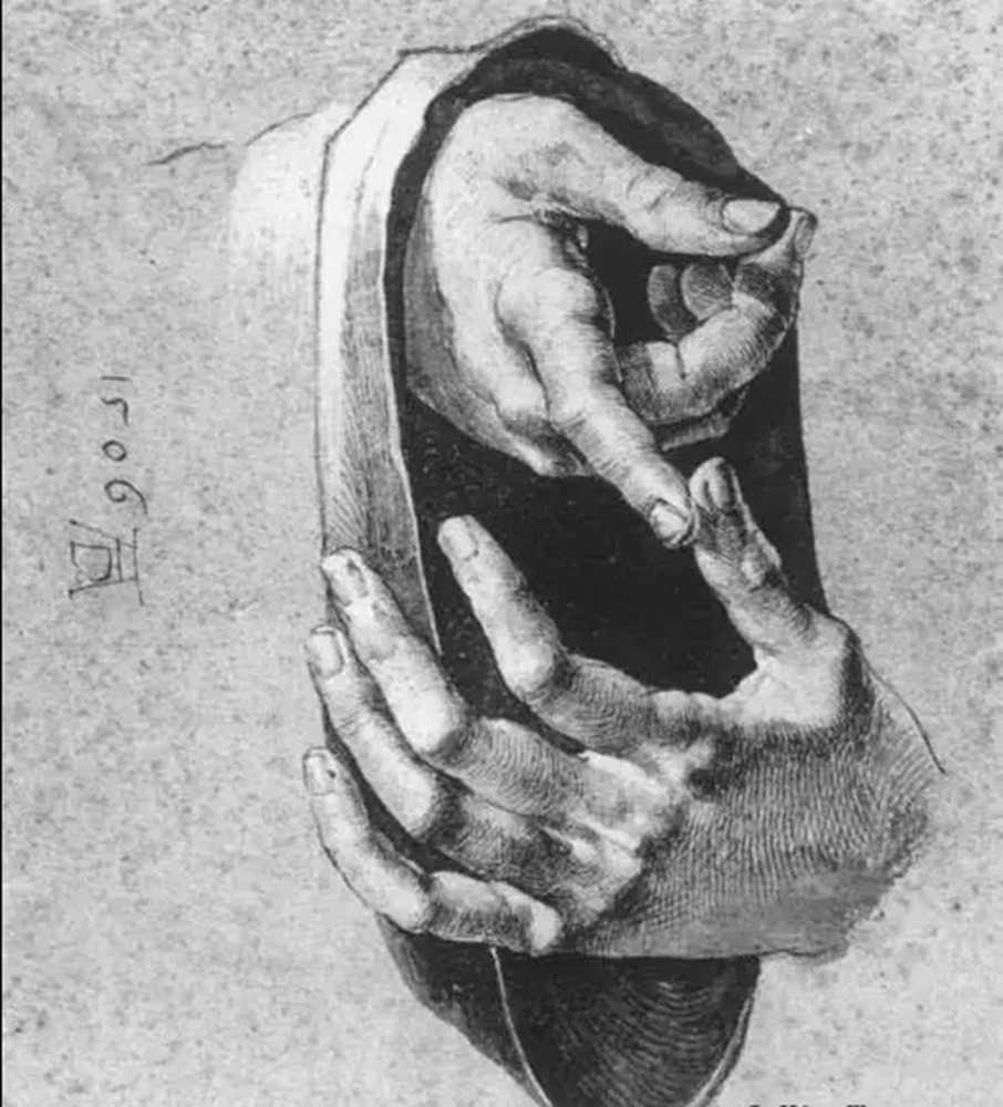 廣州畫室排名前五畫室給你整理了100幅手部刻畫作品拿去臨摹,76