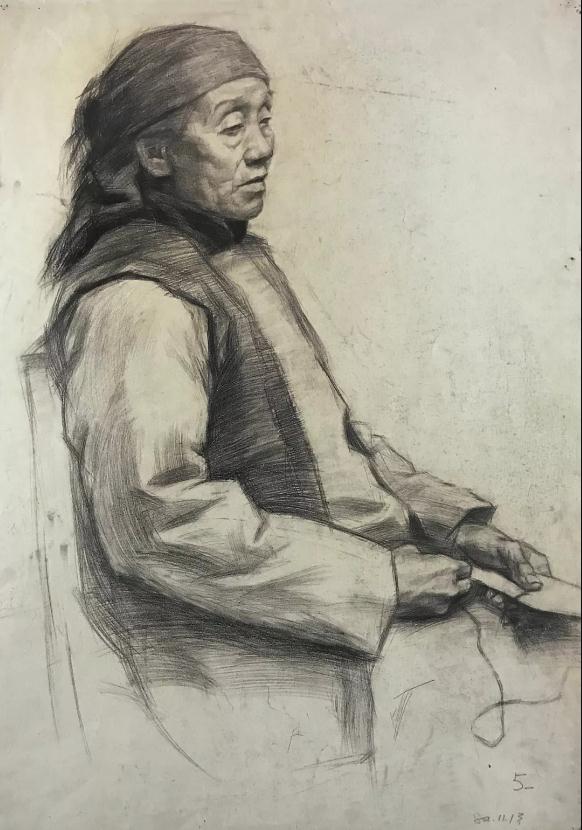 廣州前十畫室給你解密央美附中素描教學—人物半身像,19