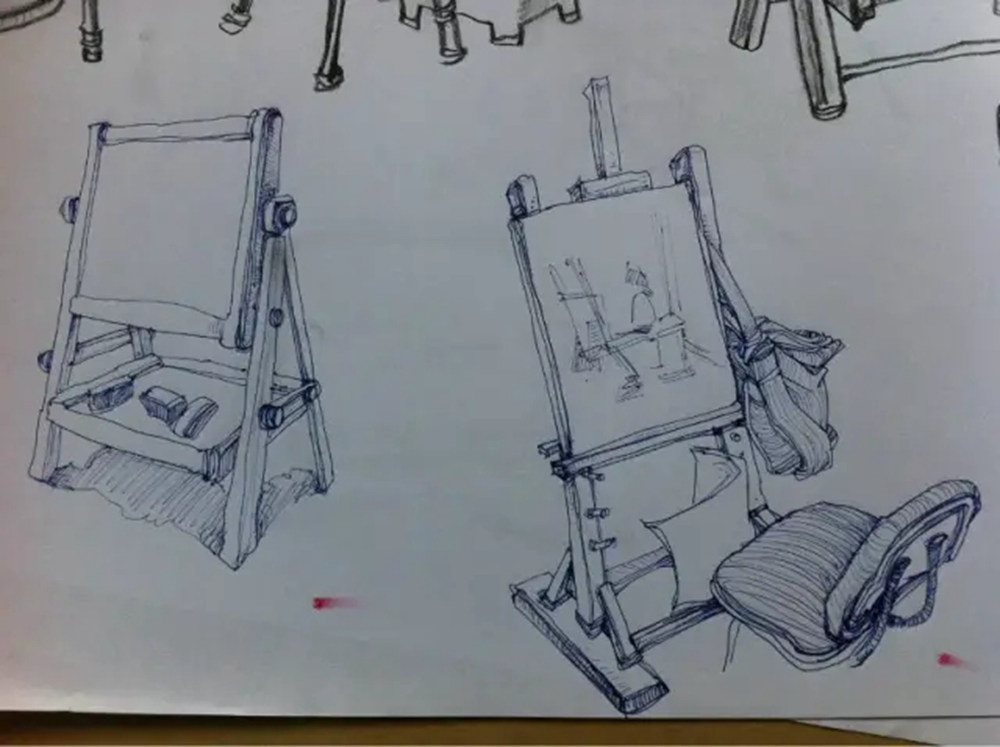 如果你正在學習線描速寫，廣州藝考畫室覺得這52幅作品正合適你,14