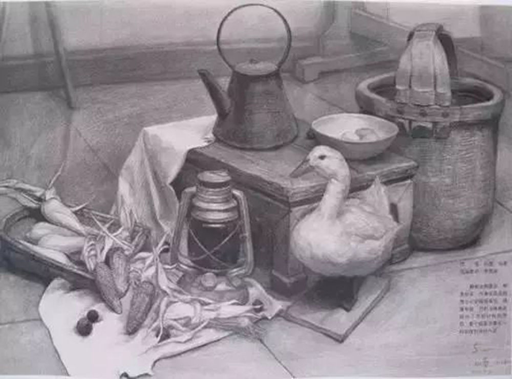 素描作品不會深入？廣州畫室排名前五畫室帶你看央美作品怎么畫,11