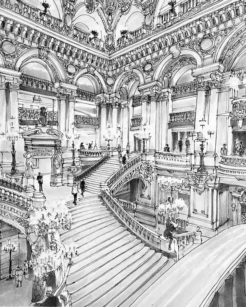 廣州藝考畫室美術知識：透視+細節+線條=完美畫面,06