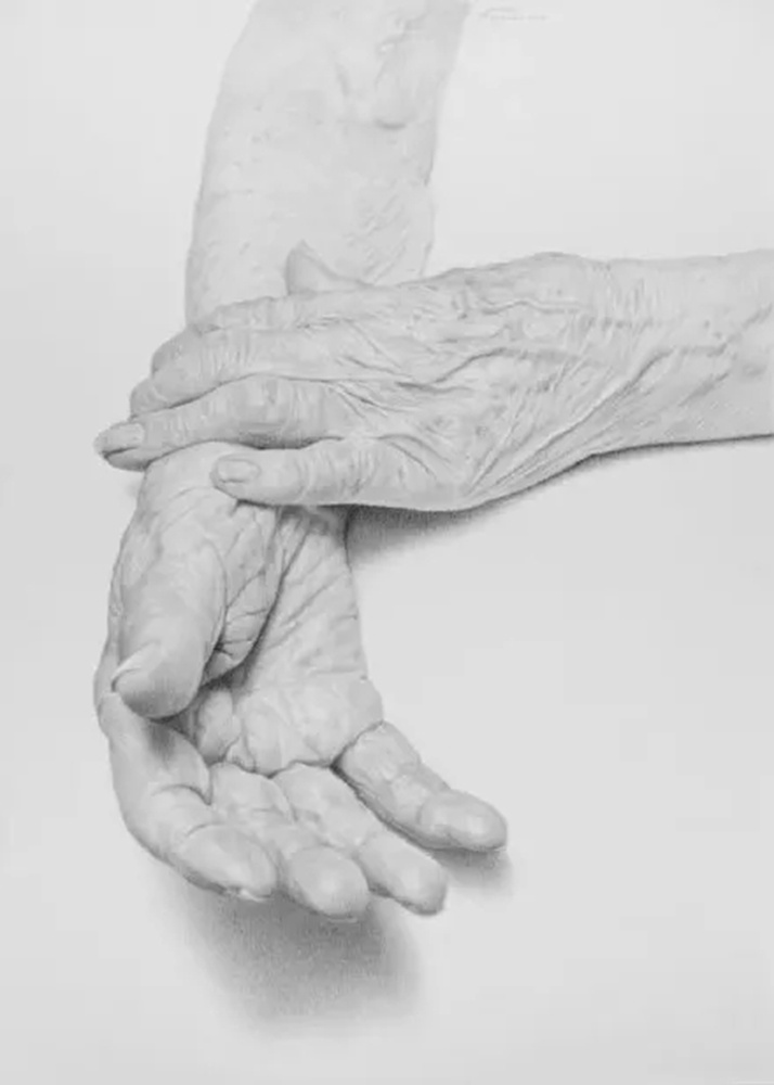 廣州畫室排名前五畫室給你整理了100幅手部刻畫作品拿去臨摹,78