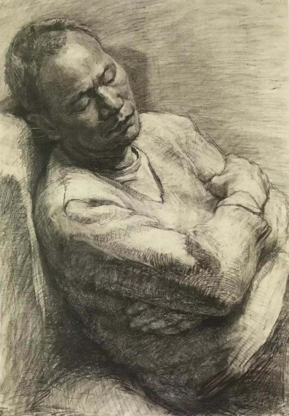 廣州前十畫室給你解密央美附中素描教學—人物半身像,29