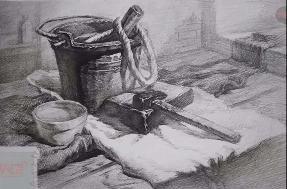 廣東模擬考/2020屆藝成一模高分卷欣賞（速寫、素描、色彩）,42