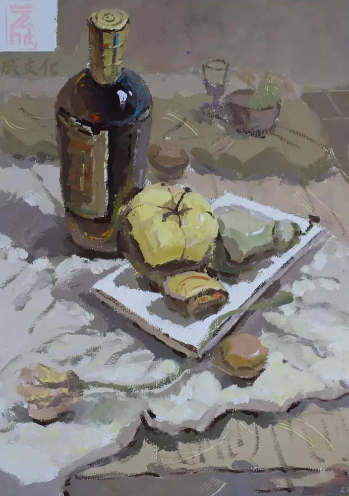 廣東模擬考/2020屆藝成一模高分卷欣賞（速寫、素描、色彩）,78