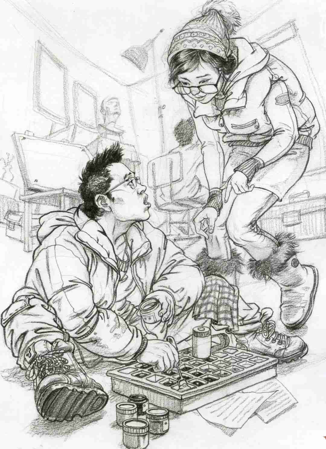 如何突破速寫場景輕松上美院,記住廣州十大畫室的這3個秘訣就行附圖8