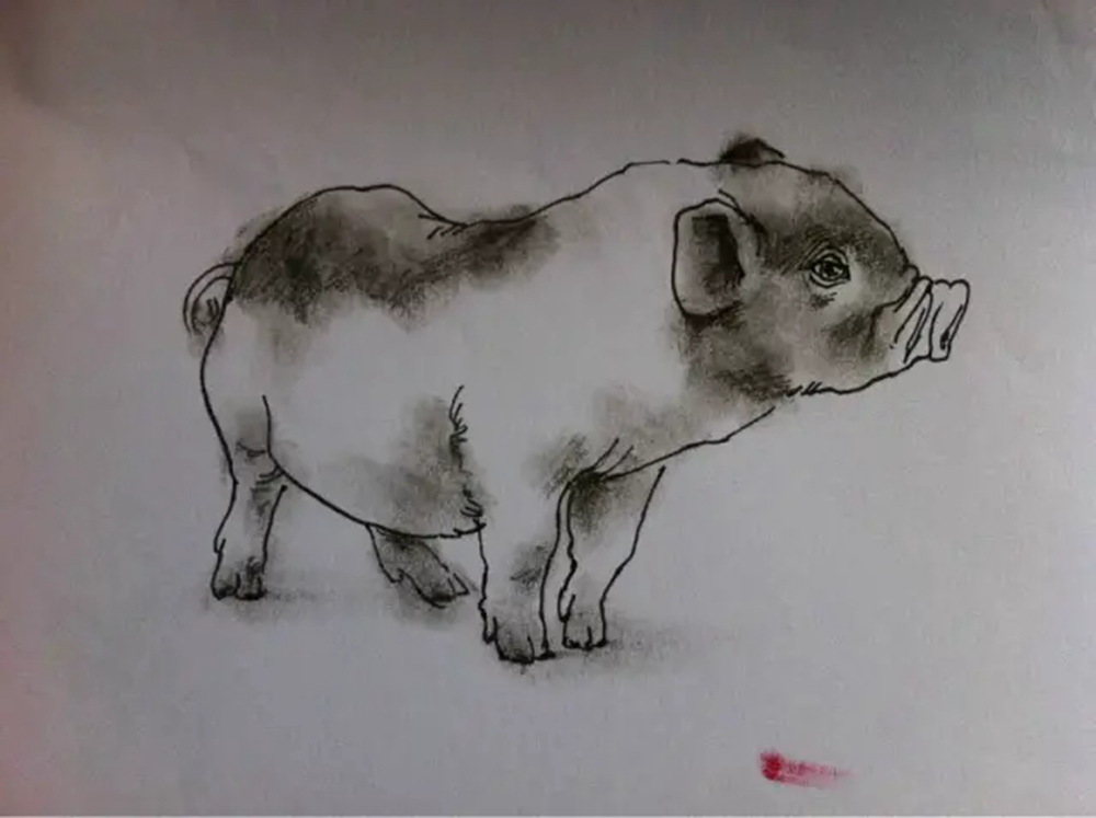 如果你正在學習線描速寫，廣州藝考畫室覺得這52幅作品正合適你,23